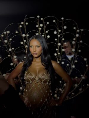 Jasmine Tookes Instagram - I’ve been walking the Victoria’s Secret Fashion Show since 2012… and never in a million years did I think I would open it,  especially among so many of the iconic and incredible women who have defined this brand.

This moment felt out of sight in every way. At nine months pregnant, I didn’t expect to even get the call, but when I did, and Adam shared the story, the symbolism of Venus, the strength, the rebirth, the divine feminine energy woven through it, I knew it was exactly where I was meant to be. 🥹

VS has been such a meaningful part of my career, and to witness the brand’s evolution, its growth, its renewed sense of purpose, has been nothing short of magical. The outpouring of love and support from so many of you has moved me more than I can ever say. I was trying so hard to not cry down the runway.

To my doctors, family and everyone who helped keep me and baby safe through this journey, thank you from the bottom of my heart. I truly didn’t think this would be possible… but we did it & In heels!!! 

I’ve always believed in the power of manifestation and goddess energy…maybe I called this one in a little too strongly. 😉

And to @adamselman… what an angel you are. When you told me the news, I was in absolute shock and tears, I think I couldn’t even speak. I still remember walking your very first Adam Selman show in 2014, and to stand here a decade later, sharing this moment together, feels so full circle. I’m forever grateful to have represented @victoriassecret again in such an impactful, history-making way.

It took me a while to even find the words, because every time I think about it, I get emotional. If you told 14-year-old Jasmine, the girl who had every VS Angel on her school binder, that she would one day not only walk the show nine times, but open it, pregnant, as the embodiment of Venus herself… she wouldn’t have believed a single word.

But every step, every show, every lesson led me right here.

Thank you to every VS fan, I see all of your videos & messages and I’m truly over the moon. 

Thank you @piergiorgio & the entire VS team!

A few short weeks until baby boy arrives, and I can’t wait for him to see this one day. 

LOVE YOU ALL!!!