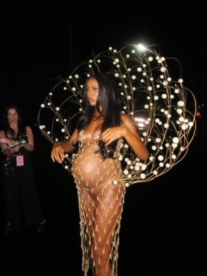 Jasmine Tookes Instagram - I’ve been walking the Victoria’s Secret Fashion Show since 2012… and never in a million years did I think I would open it,  especially among so many of the iconic and incredible women who have defined this brand.

This moment felt out of sight in every way. At nine months pregnant, I didn’t expect to even get the call, but when I did, and Adam shared the story, the symbolism of Venus, the strength, the rebirth, the divine feminine energy woven through it, I knew it was exactly where I was meant to be. 🥹

VS has been such a meaningful part of my career, and to witness the brand’s evolution, its growth, its renewed sense of purpose, has been nothing short of magical. The outpouring of love and support from so many of you has moved me more than I can ever say. I was trying so hard to not cry down the runway.

To my doctors, family and everyone who helped keep me and baby safe through this journey, thank you from the bottom of my heart. I truly didn’t think this would be possible… but we did it & In heels!!! 

I’ve always believed in the power of manifestation and goddess energy…maybe I called this one in a little too strongly. 😉

And to @adamselman… what an angel you are. When you told me the news, I was in absolute shock and tears, I think I couldn’t even speak. I still remember walking your very first Adam Selman show in 2014, and to stand here a decade later, sharing this moment together, feels so full circle. I’m forever grateful to have represented @victoriassecret again in such an impactful, history-making way.

It took me a while to even find the words, because every time I think about it, I get emotional. If you told 14-year-old Jasmine, the girl who had every VS Angel on her school binder, that she would one day not only walk the show nine times, but open it, pregnant, as the embodiment of Venus herself… she wouldn’t have believed a single word.

But every step, every show, every lesson led me right here.

Thank you to every VS fan, I see all of your videos & messages and I’m truly over the moon. 

Thank you @piergiorgio & the entire VS team!

A few short weeks until baby boy arrives, and I can’t wait for him to see this one day. 

LOVE YOU ALL!!!
