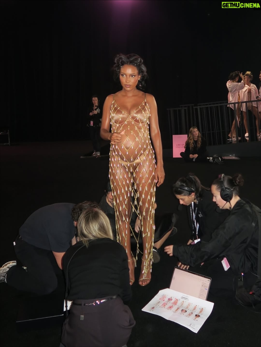 Jasmine Tookes - 427.3K Likes - I’ve been walking the Victoria’s Secret Fashion Show since 2012… and never in a million years did I think I would open it,  especially among so many of the iconic and incredible women who have defined this brand.

This moment felt out of sight in every way. At nine months pregnant, I didn’t expect to even get the call, but when I did, and Adam shared the story, the symbolism of Venus, the strength, the rebirth, the divine feminine energy woven through it, I knew it was exactly where I was meant to be. 🥹

VS has been such a meaningful part of my career, and to witness the brand’s evolution, its growth, its renewed sense of purpose, has been nothing short of magical. The outpouring of love and support from so many of you has moved me more than I can ever say. I was trying so hard to not cry down the runway.

To my doctors, family and everyone who helped keep me and baby safe through this journey, thank you from the bottom of my heart. I truly didn’t think this would be possible… but we did it & In heels!!! 

I’ve always believed in the power of manifestation and goddess energy…maybe I called this one in a little too strongly. 😉

And to @adamselman… what an angel you are. When you told me the news, I was in absolute shock and tears, I think I couldn’t even speak. I still remember walking your very first Adam Selman show in 2014, and to stand here a decade later, sharing this moment together, feels so full circle. I’m forever grateful to have represented @victoriassecret again in such an impactful, history-making way.

It took me a while to even find the words, because every time I think about it, I get emotional. If you told 14-year-old Jasmine, the girl who had every VS Angel on her school binder, that she would one day not only walk the show nine times, but open it, pregnant, as the embodiment of Venus herself… she wouldn’t have believed a single word.

But every step, every show, every lesson led me right here.

Thank you to every VS fan, I see all of your videos & messages and I’m truly over the moon. 

Thank you @piergiorgio & the entire VS team!

A few short weeks until baby boy arrives, and I can’t wait for him to see this one day. 

LOVE YOU ALL!!!