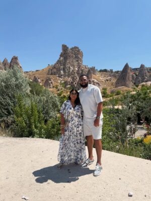 Jenna Pollard Instagram - I love you with all my heart ❤️

Happy Anniversary to us 🎊😘🙏🏽 @kieron.pollard55 

Keeping God as our main pillar always 😇 #thankful 

#celebratinglove #13yearsmarried #20yearslovingyou