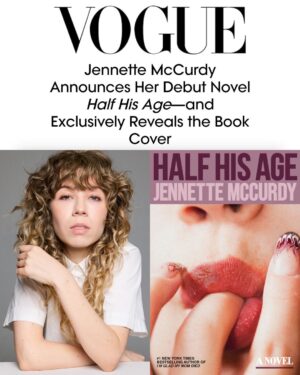 Jennette McCurdy Instagram - i'm so excited to announce that my debut novel - HALF HIS AGE - is available for pre-order NOW - link in bio. I CAN'T WAIT FOR YOU TO READ THIS BOOK !! thank you @vogue for celebrating this announcement with me.