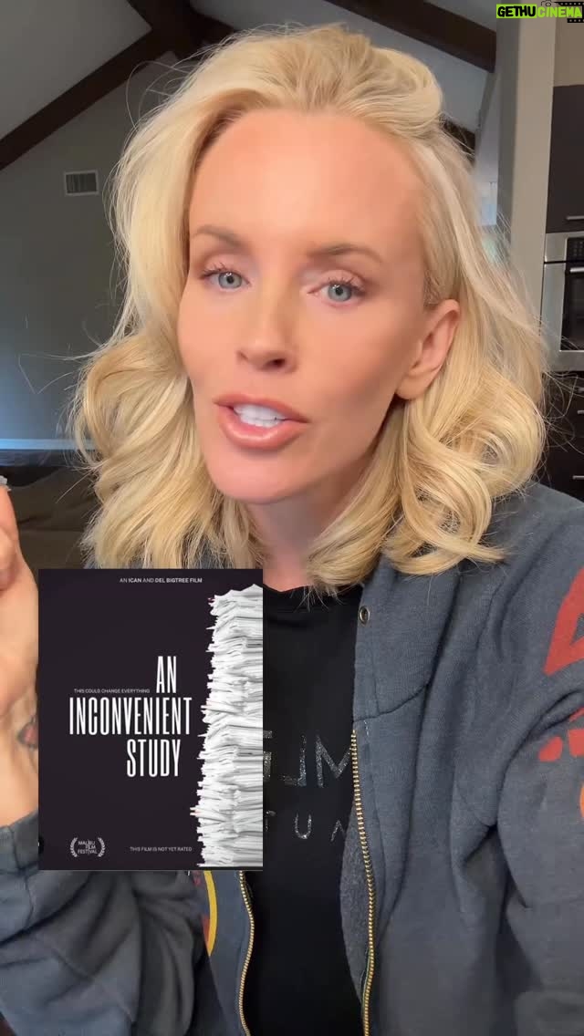 Jenny McCarthy - 52.9K Likes - A must watch, eye opening documentary An Inconvenient Study - available to watch on their website. Same name as the movie.  You will be gobsmacked just as much as I was. #chronicillness #autism #adhd 
Please watch and share ❤️🙏🏻