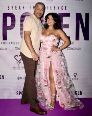 Jessenia Gallegos Instagram - OUT NOW- LlNK lN BlO to WATCH — 
Still on a high from the NYC premiere of SPOKEN @spokenmovieofficial 💫💜 at @republicrecords 

Watching this labor of love unfold on the big screen — a purpose-driven film brought to life by a powerful collective of talent — and experiencing it surrounded by so many loving, supportive souls was nothing short of overwhelming in the most beautiful way.

SPOKEN @spokenmovieofficial isn’t just a film — it’s a movement. It was created for every person who has ever been bullied, silenced, battled with their mental health, or endured abuse. This story is about finding your voice again. About realizing that healing is possible. About knowing you’re not alone.

What started as pain transformed into purpose. And now, I hope it helps others feel seen, heard, and empowered.

Heres a glimpse of the vibes that night on the step & repeat. Together it was a celebration of resilience.
The work continues.

If you want to watch the film LlNK lN Bl0. 

Big thanks to @republicrecords for such a memorable night. And to my co-producer / co-director @directorxavi 🎥 

PHOTOS: @lit.visions 

#SpokenTheFilm #MentalHealthAwareness #BreakTheSilence #HealingThroughArt #dvsurvivor #dvawareness #healingjourney