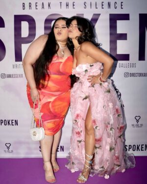Jessenia Gallegos Instagram - OUT NOW- LlNK lN BlO to WATCH — 
Still on a high from the NYC premiere of SPOKEN @spokenmovieofficial 💫💜 at @republicrecords 

Watching this labor of love unfold on the big screen — a purpose-driven film brought to life by a powerful collective of talent — and experiencing it surrounded by so many loving, supportive souls was nothing short of overwhelming in the most beautiful way.

SPOKEN @spokenmovieofficial isn’t just a film — it’s a movement. It was created for every person who has ever been bullied, silenced, battled with their mental health, or endured abuse. This story is about finding your voice again. About realizing that healing is possible. About knowing you’re not alone.

What started as pain transformed into purpose. And now, I hope it helps others feel seen, heard, and empowered.

Heres a glimpse of the vibes that night on the step & repeat. Together it was a celebration of resilience.
The work continues.

If you want to watch the film LlNK lN Bl0. 

Big thanks to @republicrecords for such a memorable night. And to my co-producer / co-director @directorxavi 🎥 

PHOTOS: @lit.visions 

#SpokenTheFilm #MentalHealthAwareness #BreakTheSilence #HealingThroughArt #dvsurvivor #dvawareness #healingjourney