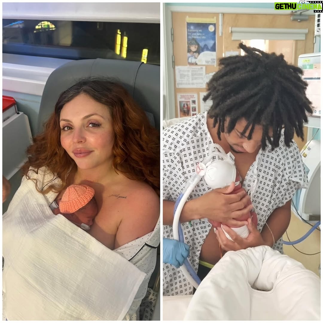 Jesy Nelson - 0.9 Million Likes - So… Our beautiful baby girls decided to come at 31weeks plus 5 days. It all happened so quickly, but we are so blessed that they are here with us, healthy and fighting strong! We’ve never felt more in love 🥹 Everybody meet
Ocean Jade Nelson-Foster and Story Monroe Nelson-Foster
Born on 15.05.2025 🌊📖