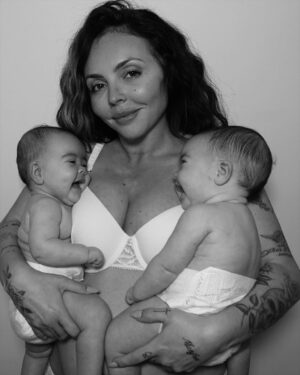 Jesy Nelson Instagram - I never thought it would have taken having two beautiful baby girls, that I could have potentially lost, to make me realise how incredible my body actually is. 33 years of extreme diets, 33 years of putting myself down wishing my belly was flatter, wanting my waist just a little smaller and almost going through with a boob job, to now standing here having this photo taken.
I can honestly say I’ve never felt prouder of my body and what it has been through! Yes my boobs hang lower and my belly is bigger and squishier - it doesnt look how it used to, but my god it created the best gift that has ever happened to me. I cannot wait to show my girls the first place they called home and the place where they defied all the odds. If there’s anything I’ve learned over the past 9 months of being pregnant, it’s that I never want my girls to feel the way I did about my body for so many years. So to all the future mummies or the mummies that have just given birth, if you’re struggling with how you are feeling in yourself or are maybe even feeling the pressure to “snap back” just take a moment to remember what YOU did! Be kinder to yourself  and remember you are INCREDIBLE!!!
