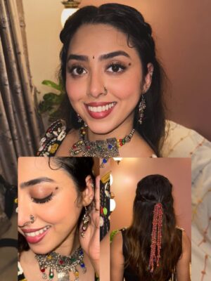 Jheel Mehta Instagram - Beats, Colors and endless garba with the Andheri Bois 💖🧿 #navratri