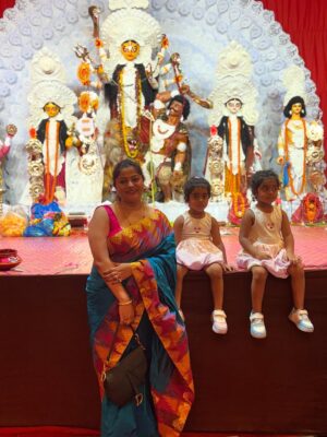 Jhilik Bhattacharjee Instagram - Subho Saptami 🌼 🙏🏻