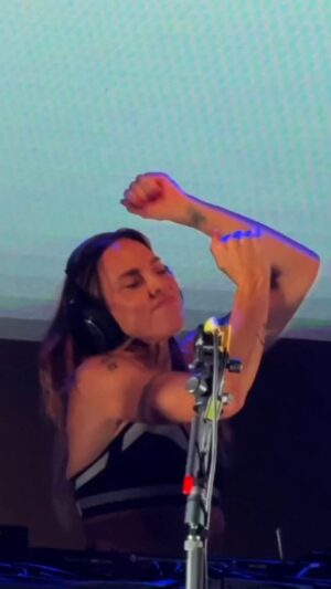 Jo O'Meara Instagram - WHAT. A. DAY. 

Thanks everyone! 

We’re slowly working our way through all the amazing messages and tags and love every single post. Thank you so much for everyone that came yesterday and danced and hugged and high-fived. There was a lot of love in that field and on that stage. And to all the artists and everyone behind the scenes - you rock 🤘 

#flackstock2025 #chooselove #bekind