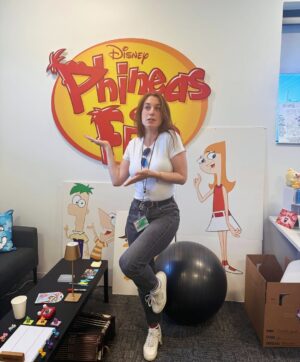 Joanna Hausmann Instagram - Being ridiculous 9 to 5 and pretending it’s a job #phineasandferb