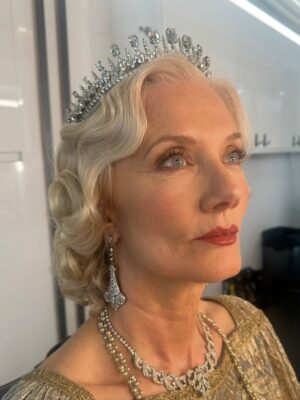 Joely Richardson Instagram - As the last post was dedicated to costumes and design, this one is for the magic of hair and makeup artistry. On my brief visit to ‘Downton Abbey’ I got to work with 2 fabulous artists- @lornastimson and @vellismakeupandhair (we worked together on ‘Gentlemen ‘ season 1). I thought I’d show pictures of the steps and different looks ( Sabrina vs lady Petersfield ). It’s such an intimate and creative process deciding on the character . They do the outside, the actor the inside, the director the whole shebang. Thank you Vickie and Lorna ♥️❤️#makeup #hair #hairstylist #artists @downtonabbeyfilms