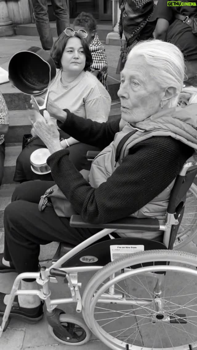 Joely Richardson - 34.8K Likes - My mother at 88 yrs old peacefully protesting on the streets of Lambeth. CEASEFIRE. Release the Hostages. End these horrors. Let Aid In. @artists4ceasefire @savechildrenuk @unicef #humanity