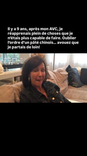 Josée Boudreault Instagram - Il y a 9 ans, après mon AVC, je réapprenais plein de choses que je n’étais plus capable de faire. Oublier l’ordre d’un pâté chinois… avouez que je partais de loin!