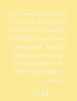 Josefine Frida Pettersen Instagram - Husker du da hele Norge ventet på at William skulle svare?

10 år siden SKAM tok oss med storm. Og Noora og William? De lever fortsatt i hjertene våre💛

Foto: @cathrinewessel 

#nooraandwilliam #skam #skamwilliam #skamnoora #ellenorge