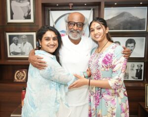 Jovika vijaykumar Instagram - ♥️🙏
Indefinitely blessed, grateful and proud to say, Mrs & Mr in theatres world wide on 4th of July a date very close to our hearts - my amama manjula vijaykumar’s birthday ♥️
Eternally grateful and thankful to Rajini Uncle for this opportunity and his valuable time and his blessings, this will stay with me forever 🙏 thank you to god and all the energies for the miracles and opportunities created for us
#MrsMr4thofJuly
#mnm