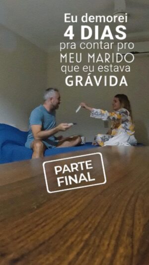 Julia Foti Instagram - segurei muuuuito esses 4 dias porque eu queria contar pra ele pessoalmente! Queria fazer surpresa, ver a reação de pertinho… e principalmente, não deixar ele preocupado de longe! Afinal, era o final das férias da Juju e essa viagem já tava marcada! Inclusive, eu ia junto! mas me escalaram pro filme, e eu também já começando a desconfiar de uma possível gravidez… então achei melhor não ir! 
(parque de diversões grávida, eu ia ficar passando vontade) 

O que eu não sabia, é que o atraso começaria um pouco antes dele viajar.. e que meu aplicativo ia ficar me mandando mensagem pra eu fazer teste de gravidez naquela sexta feira!!!

Aí o resto vocês já sabem, né! 
No final deu tudo certo! 🙌🏼🙌🏼🙌🏼

O que vocês fariam no meu lugar????

#gravidez #anuncio #anunciogravidez #humor #vidareal