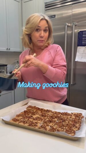Julie Chrisley Instagram - When @toddchrisley wants goochies, he gets goochies! I'm so grateful to be back and cooking up a storm.