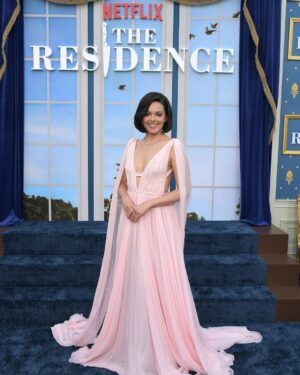 Julieth Restrepo Instagram - THE RESIDENCE. No words can describe what I felt last night. I’m officially part of the @shondaland family and I can’t believe it! GRACIAS!!!!!! 
The day is here and millions of people are watching our show around the world. Last night we celebrated the love, hard work and passion of hundreds that made this show possible. 
.
No hay palabras que puedan describir lo que sentí anoche. Hago oficialmente parte de la familia de @shondaland y no puedo creerlo!!! Hoy es el día en el que millones de personas en el mundo pueden ver la serie en @netflix !! Anoche celebramos el trabajo, el amor y la pasión que cientos de personas pusieron en este show para hacerlo posible. ✨✨✨✨
.
THANKS TO MY INCREDIBLE TEAM. I love you guys! 
Styling @alejandramunozg 
Hair & MU @mymakeupbible 
Dress @mrpairam 
Jewelry @kellybellodesign 
PR @monaloring @conscioushollywoodpr 
@netflix @netflixlat 

Photography by Charley Gallay / Netflix