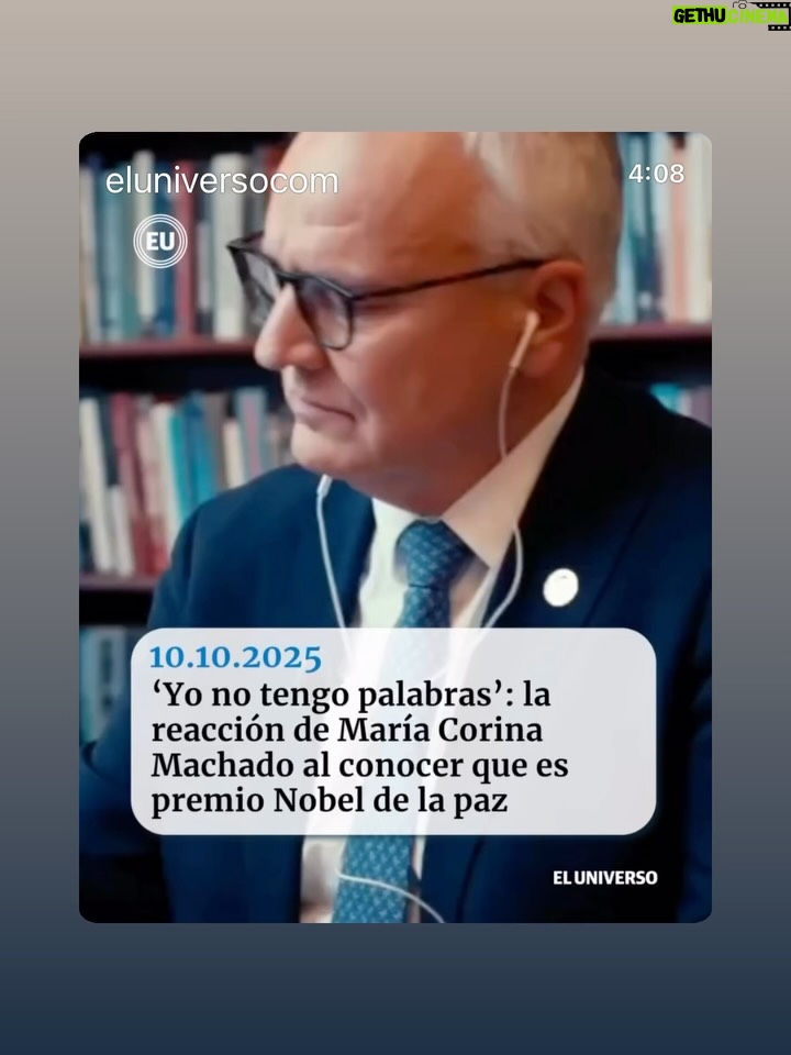 Jullye Giliberti - 315 Likes - Esto es Histórico @mariacorinamachado todos lloramos agradecemos y sentimos ese premio tanto como la paz y la democracia que deseamos para nuestro país , ha sido mucho pero todos lo sabemos saldremos de esta dictadura que tanto daño ha hecho . 
Cada esfuerzo cada marcha cada lágrima de los venezolanos ha valido la pena , esta es la muestra más grande de que nada ha sido en vano , nunca dejemos de creer . 
Hoy agradezco y pido por nuestra libertad esperando nos regresen a nuestra Venezuela.
Venezuela libre Venezuela 🇻🇪 en paz. 

#premionobeldelapaz @mariacorinamachado @cnnee @fdelrincon #TEAMOVENEZUELA