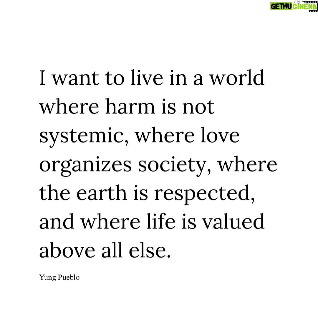 Jurnee Smollett - 72K Likes - “A nation that continues year after year to spend more money on military defense than on programs of social uplift is approaching spiritual death. America, the richest and most powerful nation in the world, can well lead the way in this revolution of values. There is nothing, except a tragic death wish, to prevent us from reordering our priorities, so that the pursuit of peace will take precedence over the pursuit of war.” – Rev. Dr. Martin Luther King, Jr.

Repost from @misanharriman @thefuddhist @humantiproject / @mispackyetti / @yung_pueblo