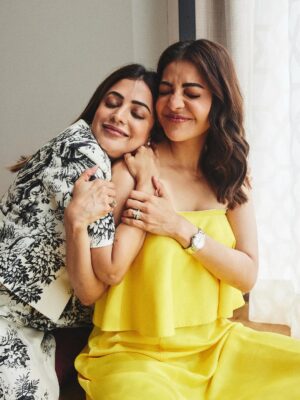 Kajal Aggarwal Instagram - Happiest birthday, my darling baby sister! (Though at this point, we might have to retire that word😝)
You’ve grown into such a beautiful, strong, and inspiring woman- inside and out. Watching you embrace life with grace, laughter, and courage fills my heart with pride. Here’s to all the incredible memories behind us and the magical moments still to come. Also, You’ve aged like fine wine- slightly more expensive, occasionally unpredictable, but always worth it. You wear every decade like such a queen! 👑
Happy birthday, my forever favourite troublemaker! Love you endlessly, you gorgeous grown up! 💫❤️ @nishaaggarwal