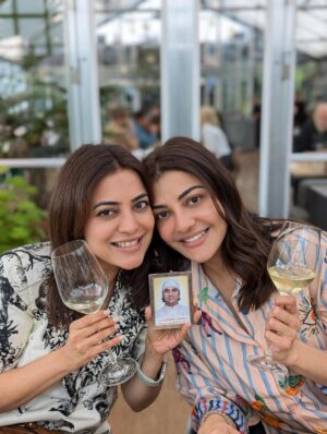Kajal Aggarwal Instagram - Happiest birthday, my darling baby sister! (Though at this point, we might have to retire that word😝)
You’ve grown into such a beautiful, strong, and inspiring woman- inside and out. Watching you embrace life with grace, laughter, and courage fills my heart with pride. Here’s to all the incredible memories behind us and the magical moments still to come. Also, You’ve aged like fine wine- slightly more expensive, occasionally unpredictable, but always worth it. You wear every decade like such a queen! 👑
Happy birthday, my forever favourite troublemaker! Love you endlessly, you gorgeous grown up! 💫❤️ @nishaaggarwal