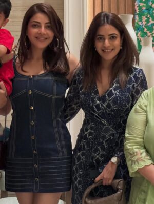 Kajal Aggarwal Instagram - Happiest birthday, my darling baby sister! (Though at this point, we might have to retire that word😝)
You’ve grown into such a beautiful, strong, and inspiring woman- inside and out. Watching you embrace life with grace, laughter, and courage fills my heart with pride. Here’s to all the incredible memories behind us and the magical moments still to come. Also, You’ve aged like fine wine- slightly more expensive, occasionally unpredictable, but always worth it. You wear every decade like such a queen! 👑
Happy birthday, my forever favourite troublemaker! Love you endlessly, you gorgeous grown up! 💫❤️ @nishaaggarwal