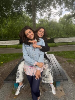 Kajal Aggarwal Instagram - Happiest birthday, my darling baby sister! (Though at this point, we might have to retire that word😝)
You’ve grown into such a beautiful, strong, and inspiring woman- inside and out. Watching you embrace life with grace, laughter, and courage fills my heart with pride. Here’s to all the incredible memories behind us and the magical moments still to come. Also, You’ve aged like fine wine- slightly more expensive, occasionally unpredictable, but always worth it. You wear every decade like such a queen! 👑
Happy birthday, my forever favourite troublemaker! Love you endlessly, you gorgeous grown up! 💫❤️ @nishaaggarwal