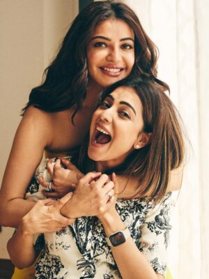 Kajal Aggarwal Instagram - Happiest birthday, my darling baby sister! (Though at this point, we might have to retire that word😝)
You’ve grown into such a beautiful, strong, and inspiring woman- inside and out. Watching you embrace life with grace, laughter, and courage fills my heart with pride. Here’s to all the incredible memories behind us and the magical moments still to come. Also, You’ve aged like fine wine- slightly more expensive, occasionally unpredictable, but always worth it. You wear every decade like such a queen! 👑
Happy birthday, my forever favourite troublemaker! Love you endlessly, you gorgeous grown up! 💫❤️ @nishaaggarwal