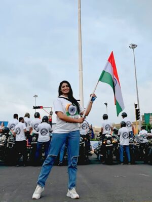 Kajal Gouswami Instagram - 🧡🤍💚