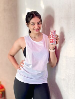Kajal Gouswami Instagram - From zero to unstoppable in one sip ⚡️💥
@sahilkhan