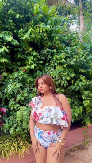 Kajalvp Instagram - Bikini body? I brought the bikini, the rest is attitude
Bikini from @a.la.modebyakanksha