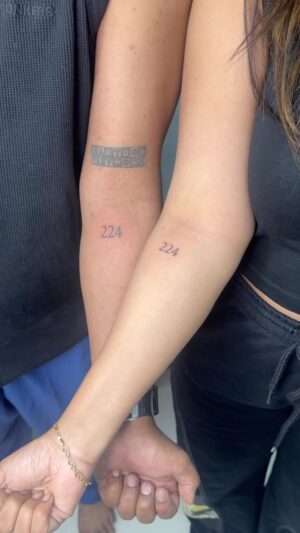 Kajalvp Instagram - I always wanted to get a matching tattoo with my husband š„°