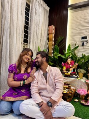 Kajalvp Instagram - These 10 days with Bappa have been nothing less then magical āØ
From pandal darshans to friendsā house darshans, and the warmest celebrations at Doll & Somyaās home where for the past 5 years Iāve never felt like a guest, only family š«¶š¼ā¤ļø