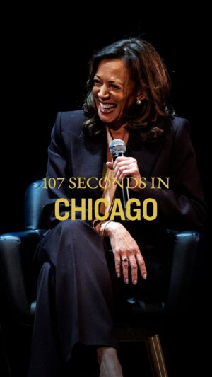 Kamala Harris Instagram - The people of Chicago know we have some deep work to do to fight for the future of our country — and we are in it together.

I am grateful to @michele__norris for the meaningful conversation. Durham, I will see you tonight.