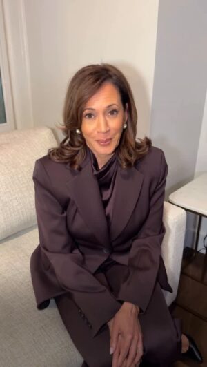 Kamala Harris Instagram - In our country, the power is with the people. Tomorrow, October 18, I encourage you to join your neighbors in peaceful protest at a No Kings event.