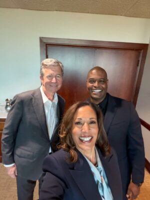 Kamala Harris Instagram - It’s always great to be with @michael_s_regan and North Carolina’s next senator, @roycoopernc.