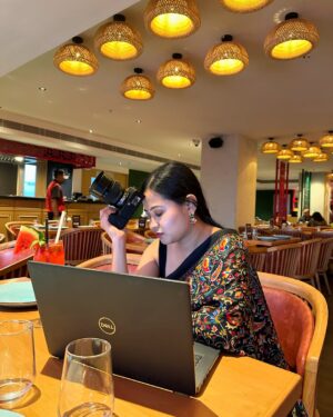 Kamalika Dey Instagram - My Swaraswati Pujo. Work Work and Work! š« š«