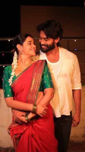 Kamarudin K Instagram - Kenjurane🙈✨ kitta vandhu minjurane♥️
#vijaysethupathi #nithyamenon #vijaytv #love #tamilcinema #actor #kollywood #couplereel