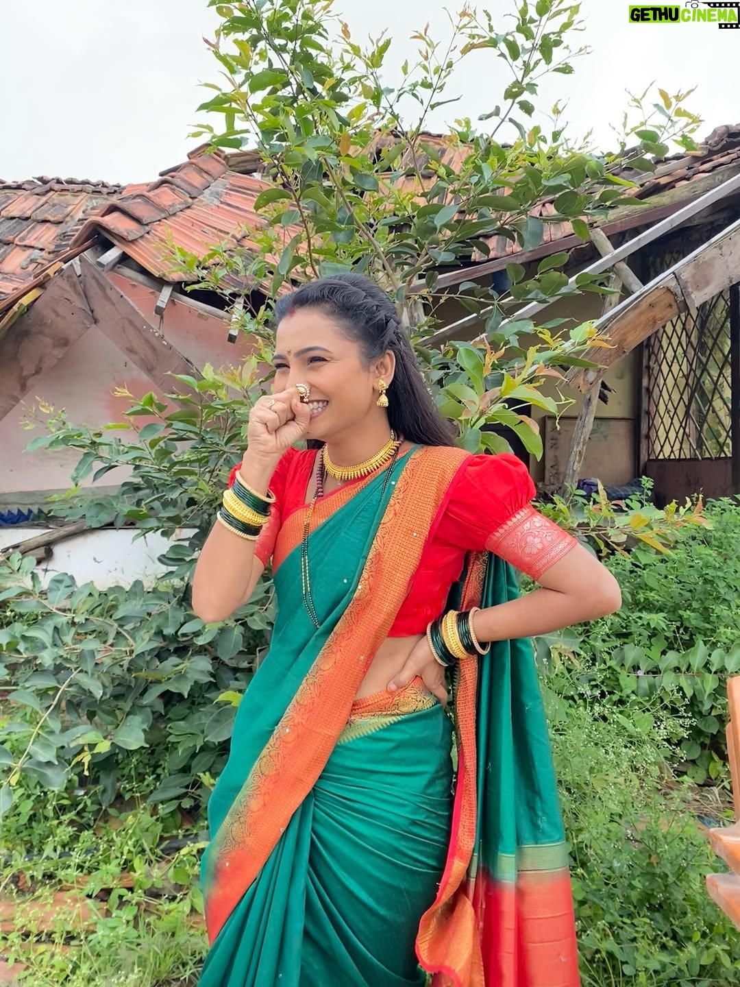 Kanchi Shinde - 2.7K Likes - Aaj cha rang hirva💚