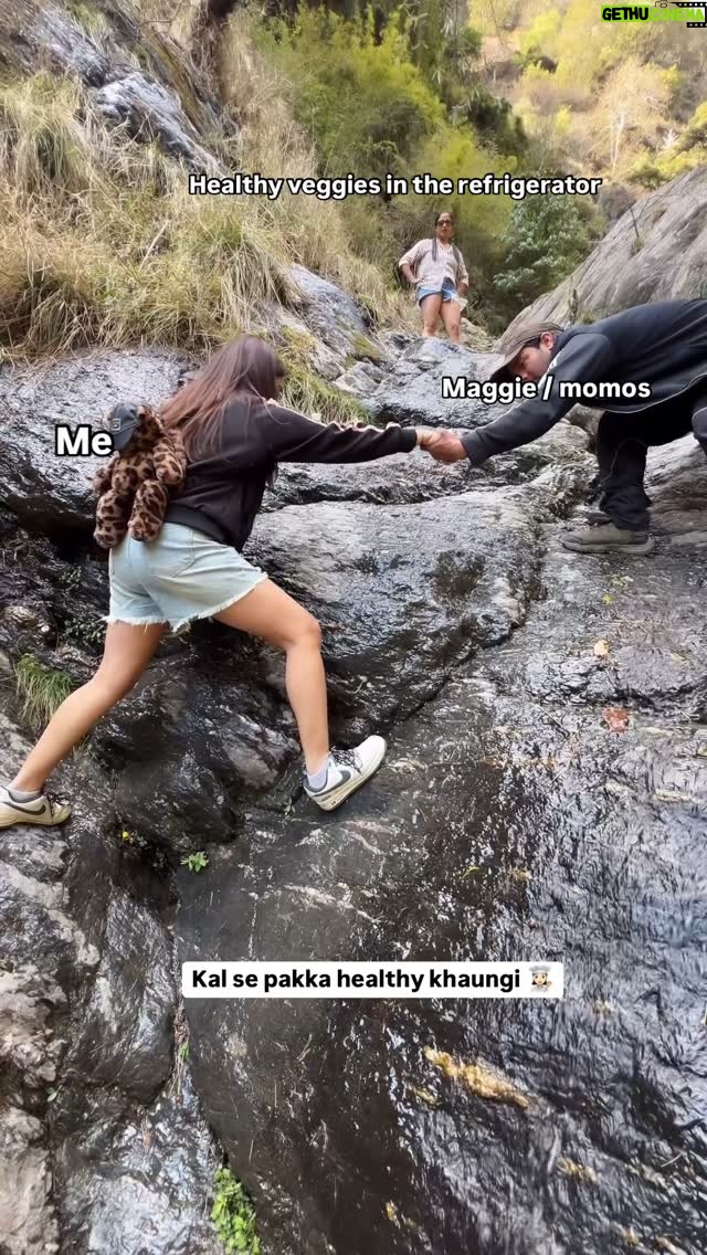 Kangan Khandelwal - 22.4K Likes - 1st MEME 😌 
I was bored 🙊😂
#funny #memesdaily #maggie #dieting