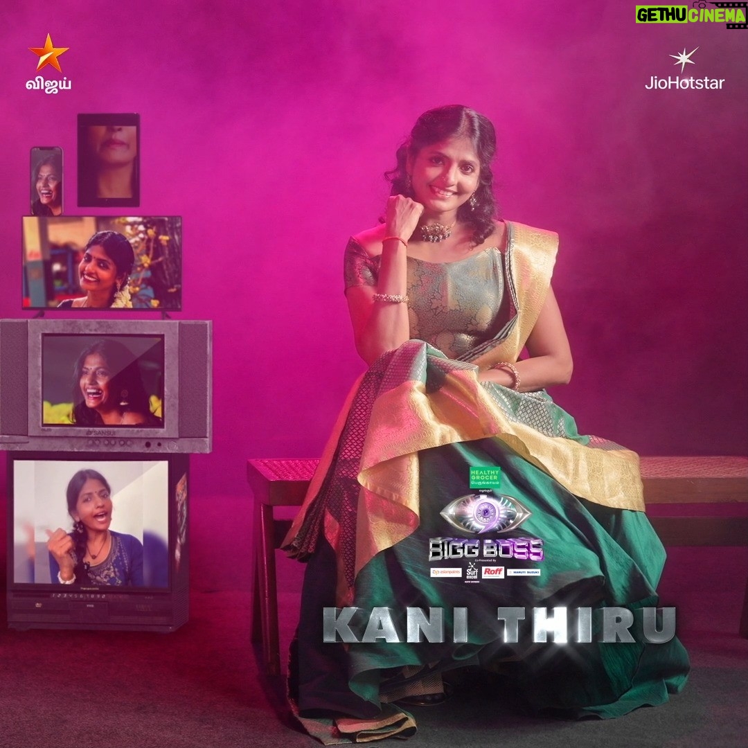 Kani Thiru - 39K Likes - #பிக்பாஸ் இல்லத்தில்.. #KaniThiru 😍 

Bigg Boss Tamil Season 9 #GrandLaunch - இப்போது ஒளிபரப்பாகிறது நம்ம விஜய் டிவில.. 

#Nowshowing #BiggBossTamilSeason9 #TuneInNow  #OnnumePuriyala #BiggBossSeason9Tamil #BiggBoss9 #VijaySethupathi #BiggBossTamil #BB9 #VijayTV #VijayTelevision