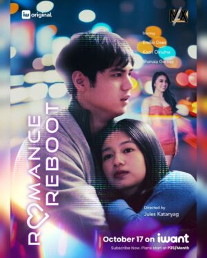 Kaori Oinuma Instagram - Love. Does it come with an undo? 💔
#RomanceReboot coming this OCTOBER 17 on iWant!
Starring Emilio Daez, Shanaia Gomez, and Kaori Oinuma. Directed by Jules Katanyag.