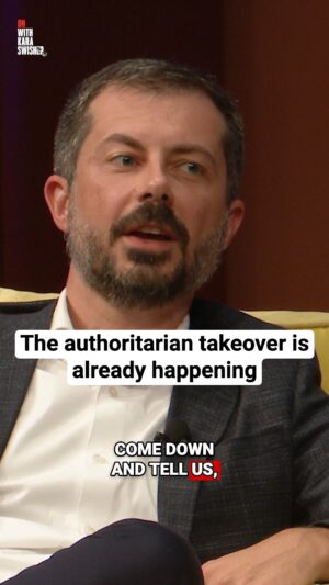 Kara Swisher Instagram - @pete.buttigieg says it's not hard to imagine how Trump could lead America down a path towards Russia-style authoritarianism
#Trump #politics #republicans #democrats