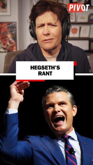 Kara Swisher Instagram - “He’s such a ridiculous performative clown. I thought it was hugely embarrassing for everybody, especially the military.”
@KaraSwisher has some thoughts on Pete Hegseth ranting at military leadership this week.