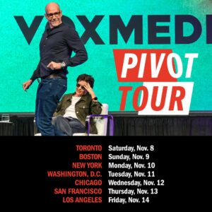 Kara Swisher Instagram - ICYMI… @karaswisher and @profgalloway are going on tour! Come see them in: Toronto, Boston, New York, DC, Chicago, San Francisco or LA.
Go to link in bio or PivotTour.com for tickets!
