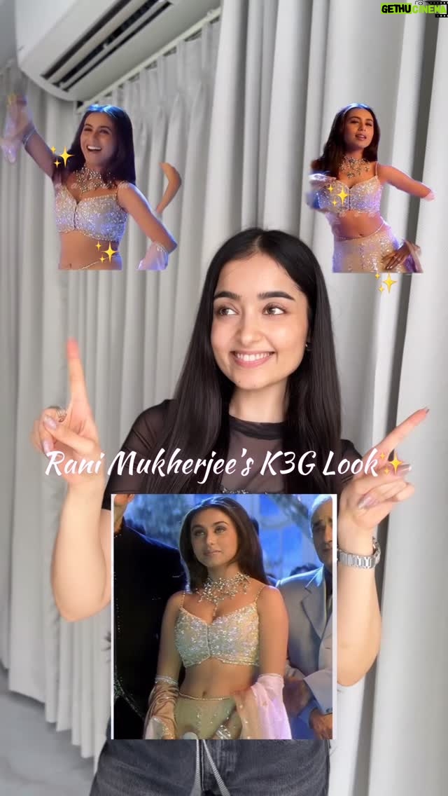 Kareena Tekwani - 173.4K Likes - Recreating Rani Mukherjee’s ✨Iconic✨ look from Scratch - Under a budget🤑

This video took me almost a month to shoot, plan & create the final look, but i’m so excited to show you the results!🤗

Sorry guys, you’ll have to wait for the PART-2, since the video was getting superrr long haha🥹
.
.
.
.
[ Rani Mukherjee K3G Look, Bollywood Fashion Inspo, Shava Shava Look, Kabhi Khushi Kabhi Gham, Outfit Recreation, Bollywood Inspired Stitching & Styling, DIY Bollywood Look, Iconic 90s Fit, Aishwarya Rai, Affordable Desi Outfit, Wedding Season ]