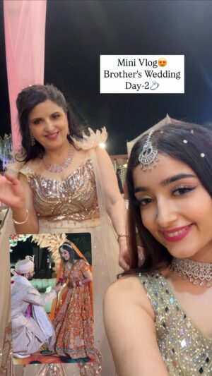 Kareena Tekwani Instagram - Day 2 of My Cousin’s Grand Wedding!!💃🤌🏻💍
Mini Vlog (Ep-5) at Khajuraho✈️
Here’s a part-2 of LITERALLY everything that happened at my brother’s wedding, The YT Vlog is still in the editing process and will take a longer time to post, meanwhile enjoy this mini version of crazy bits and highlights of the wedding!
Don’t forget to show your love for more such mini vlogs✅😍
(Mini Vlog, Khajuraho, Grand Wedding, Indian Weddings, Baarat, Phere Ceremony,Wedding Vlog, Joint Family Fun)
#minivlog #weddingvlog #shaadiseason #shaadisaga #weddinginspiration #phereceremony #vlog #shaadivlog #indianwedding #weddingmakeup #khajurahowedding