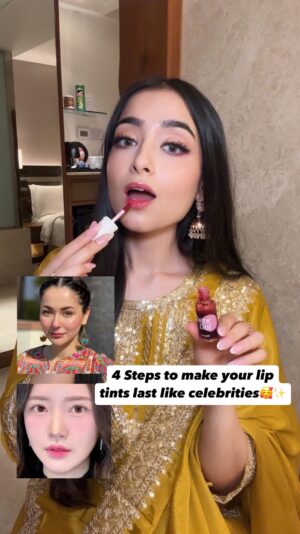 Kareena Tekwani Instagram - 4 steps to make your lip tint last the ENTIRE DAY!🤯😍
Products used :
@benefitindia Lip & Cheek Tint
@reneeofficial Lip Gloss - Clear
I’m sure you’ve seen Korean & Pakistani Celebrities wearing lip tints like a lip stain which basically makes their tints super pigmented & long lasting!
So i’ve shared some easy & quick tips for you to achieve this look for yourself🎀
( Lip Tint, Long Lasting Tint, Lip Stain, Lip & Cheek Tint, Ombré Lips, Korean Lips, Pigmented Tint)
#glossylips💋 #koreanombrelips #longlastingtint #lipandcheektint #lipstain #liptatto #haniaamir #liptintkorea #ombrelips #tintlife #liptinthacks #juicylips