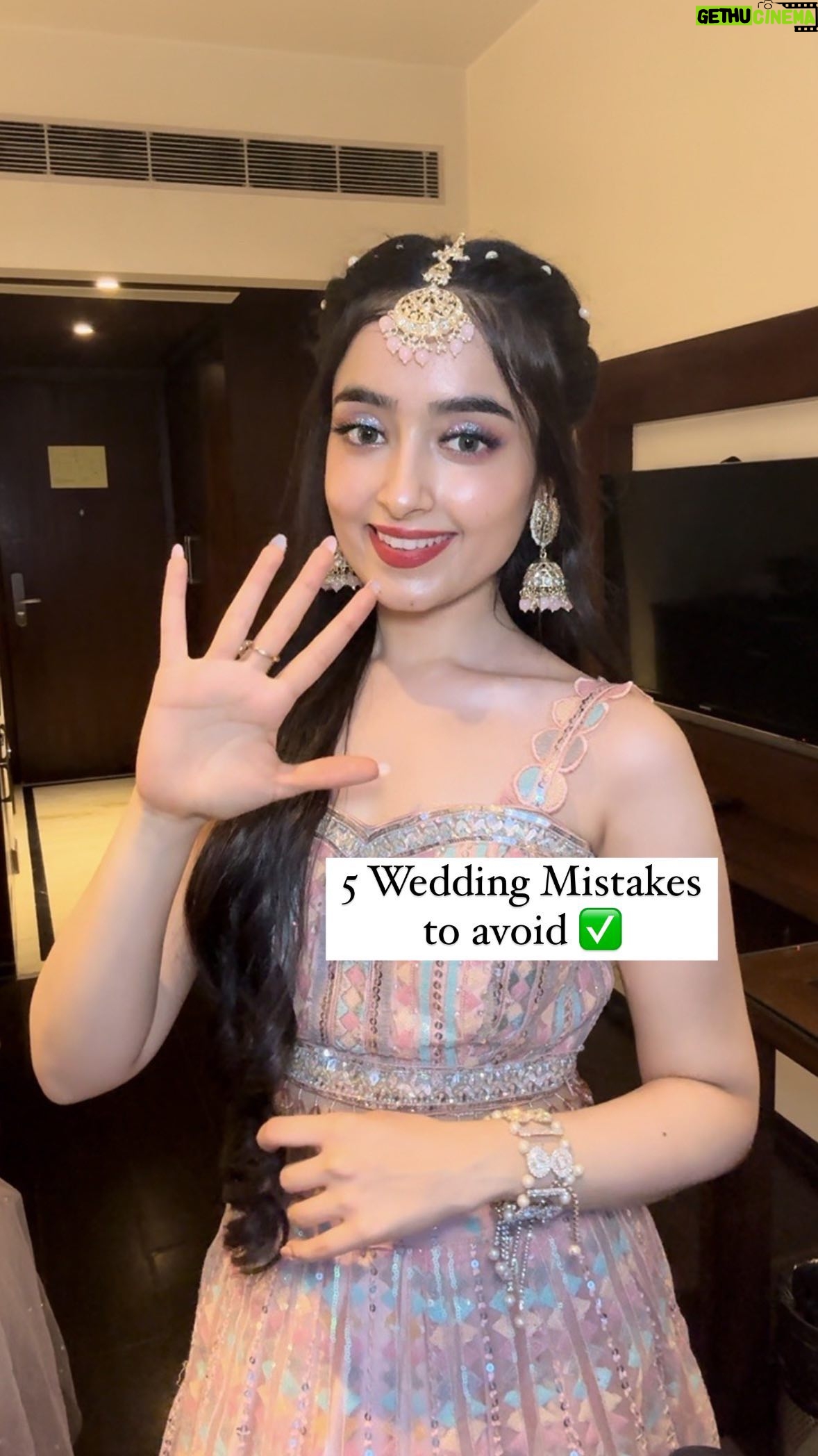 Kareena Tekwani - 174.3K Likes - 5 Wedding Mistakes to avoid✅ Part-2

I’m sure most if you might have faced these problems whenever you attend a wedding or are the bride yourself, these hacks will definitely help you guys to avoid these problems!✨

Since you guys loved the Part-1 of this, here’s a Part-2 of this series🌸

Products Used-
1. TRICSTER Ear Lobe Tape (Amazon)
2. Adrohai Hair Wax Stick (Amazon)
3. PALAY® Scarf for Women (Amazon)
4.  VOORKOMS Mandala Mehndi Design & Voorkoms Full hand henna tattoo Design (Amazon)
5. Electomania Can Can Skirt for Lehenga (Amazon)

#weddinginspiration #weddinghacks #weddingmistakes #weddingdress #weddingoutfits #shaadiseason #shaadisaga #shaadiwaliinspirations #bridesmaidoutfit #bridesmaids #weddingmakeup